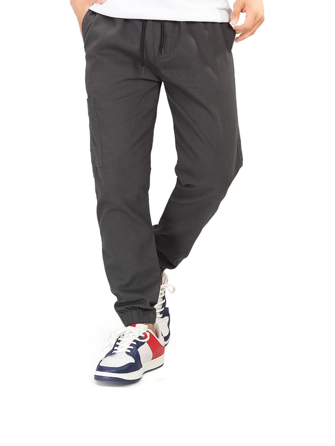 UNOseven Boys Smart Tapered Fit Patch Cargo Joggers