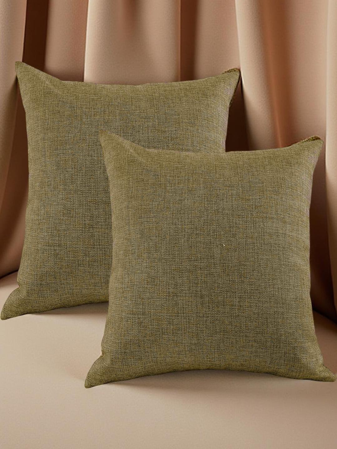 IVAZA Unisex Brown Cushion Covers
