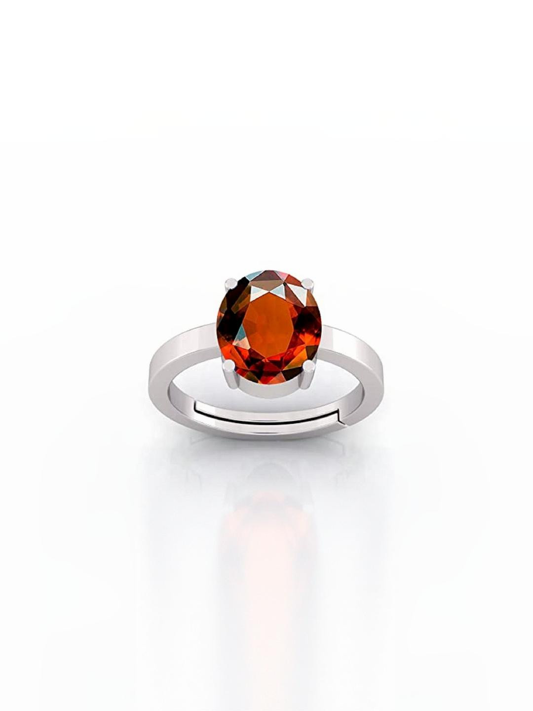 GenZcomplex Silver Alloy Finger Ring