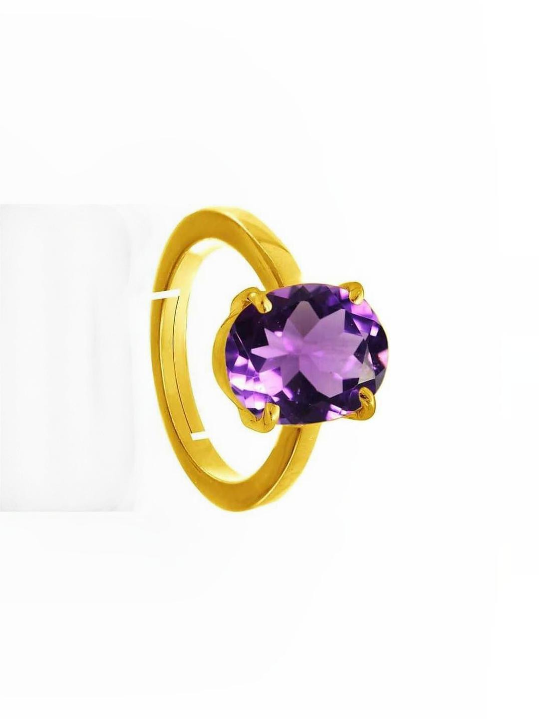 GenZcomplex Amethyst Stones Finger Ring