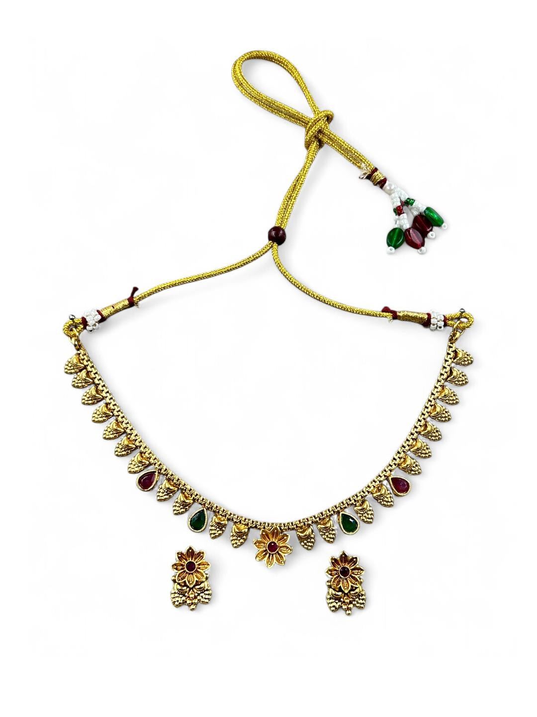 ANTIQUE JEWELLERY Gold-Plated Necklace