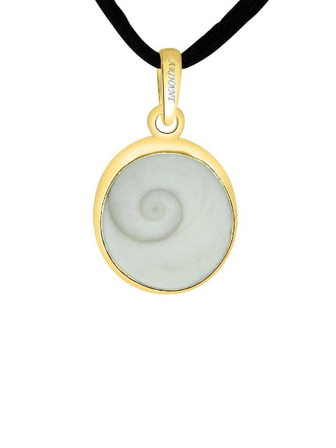 GenZcomplex Gold-Plated Gomti Chakra Pendant Pendant