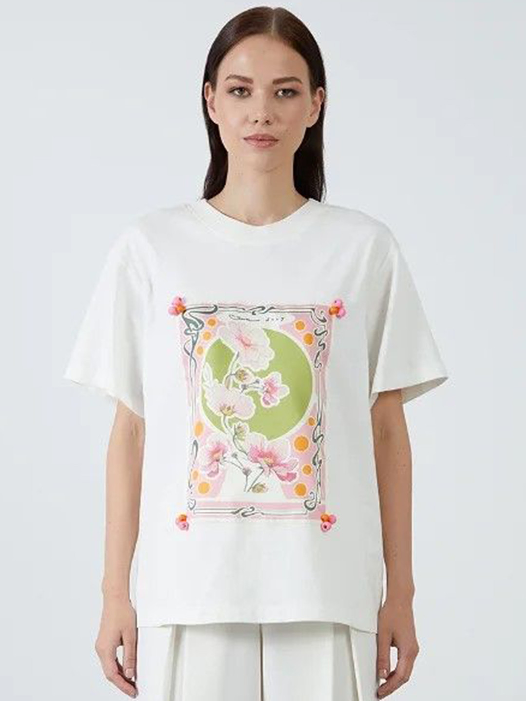 SZN Graphic Printed Round Neck T-shirt