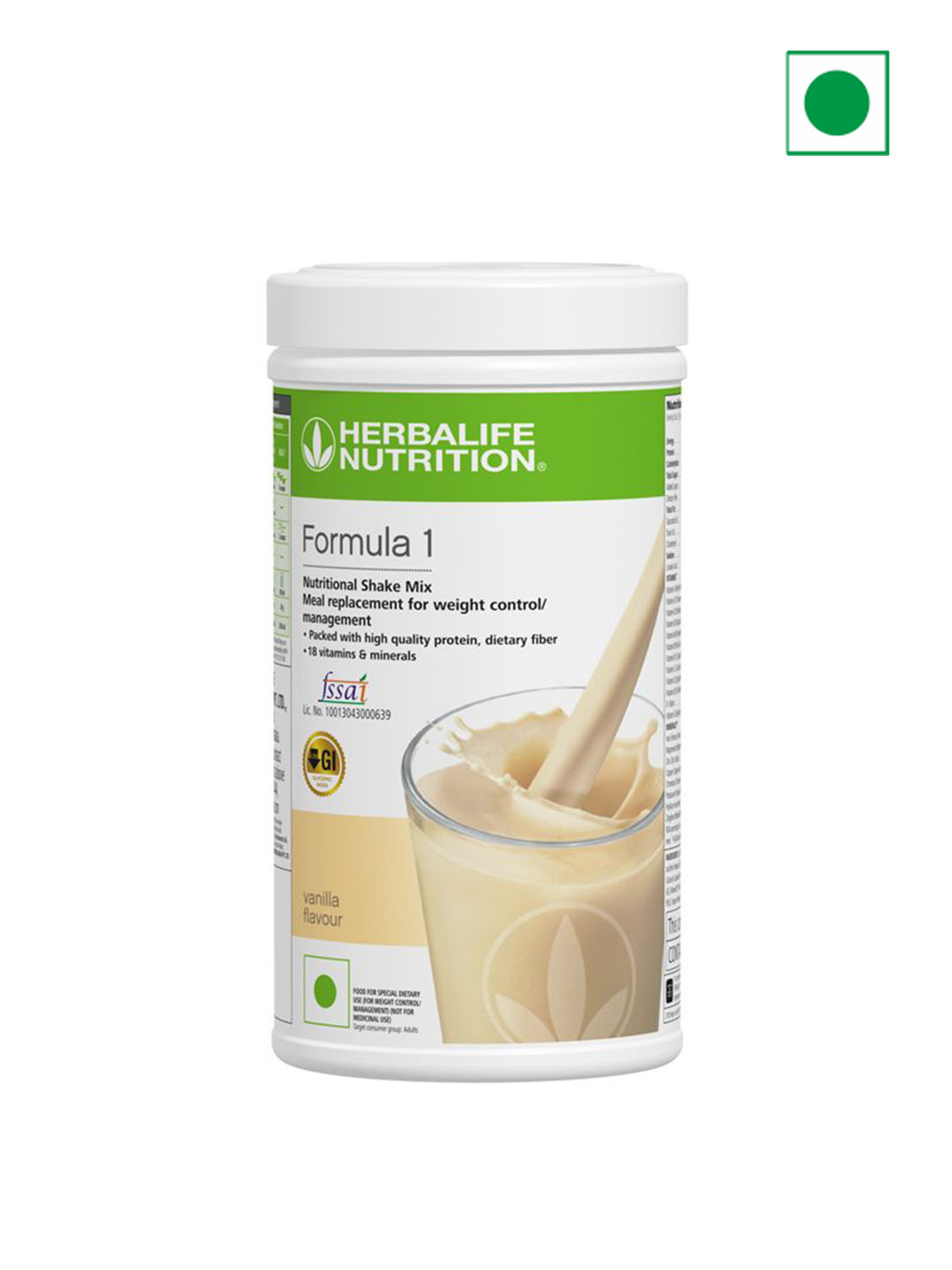 HERBALIFE NUTRITION Formula 1 Shake - 500 g - Vanilla Flavor