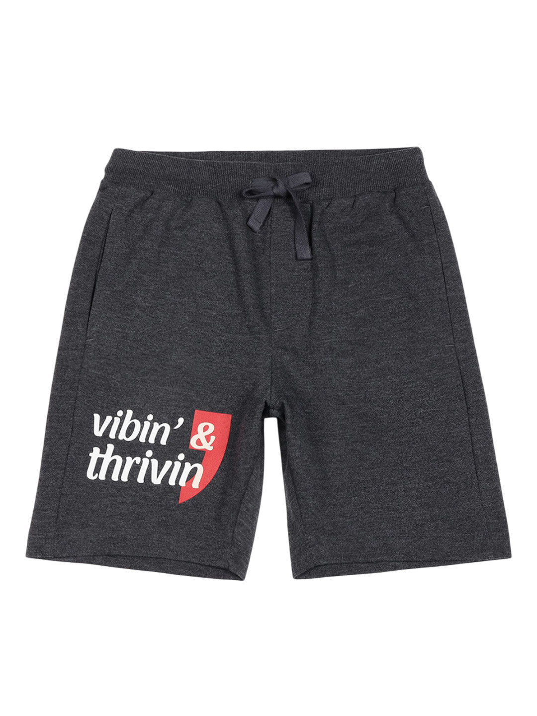 Alan Jones Boys Placement  Printed Outdoor Shorts