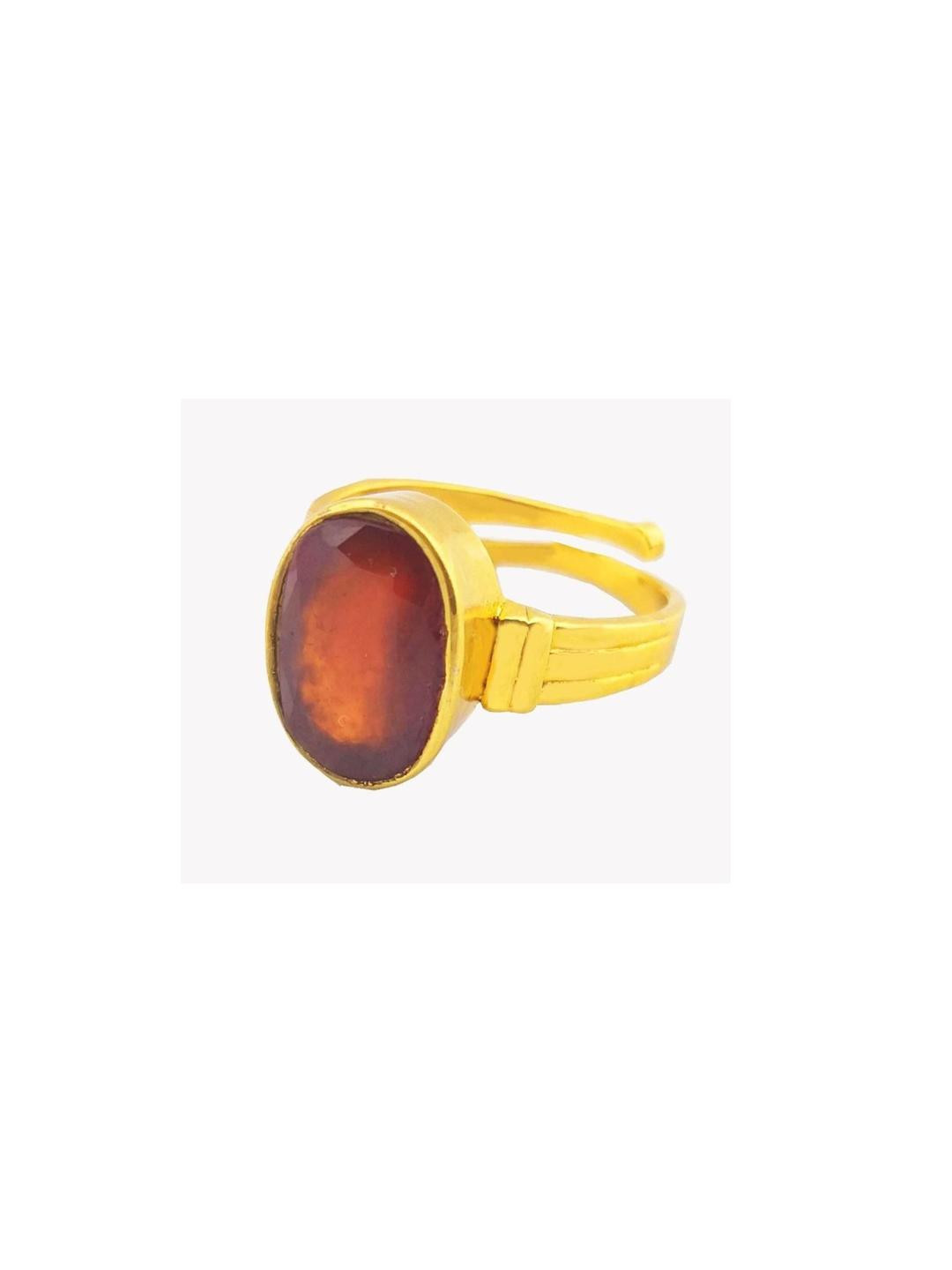 GenZcomplex Red Garnet Finger Ring
