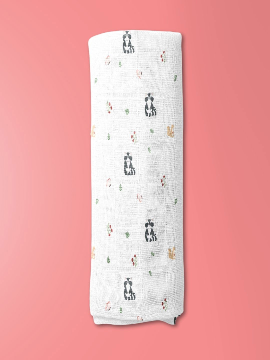 haus & kinder Bloomingtail Muslin Swaddle