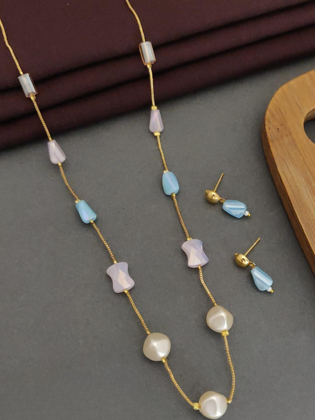 RACHANA FASHION Gold-Plated Necklaces & Earrings