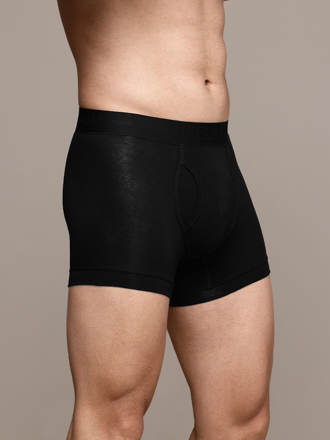 Heelium Mid-Rise Trunk DUP-P1-KEYHOLETRK-BLK-S