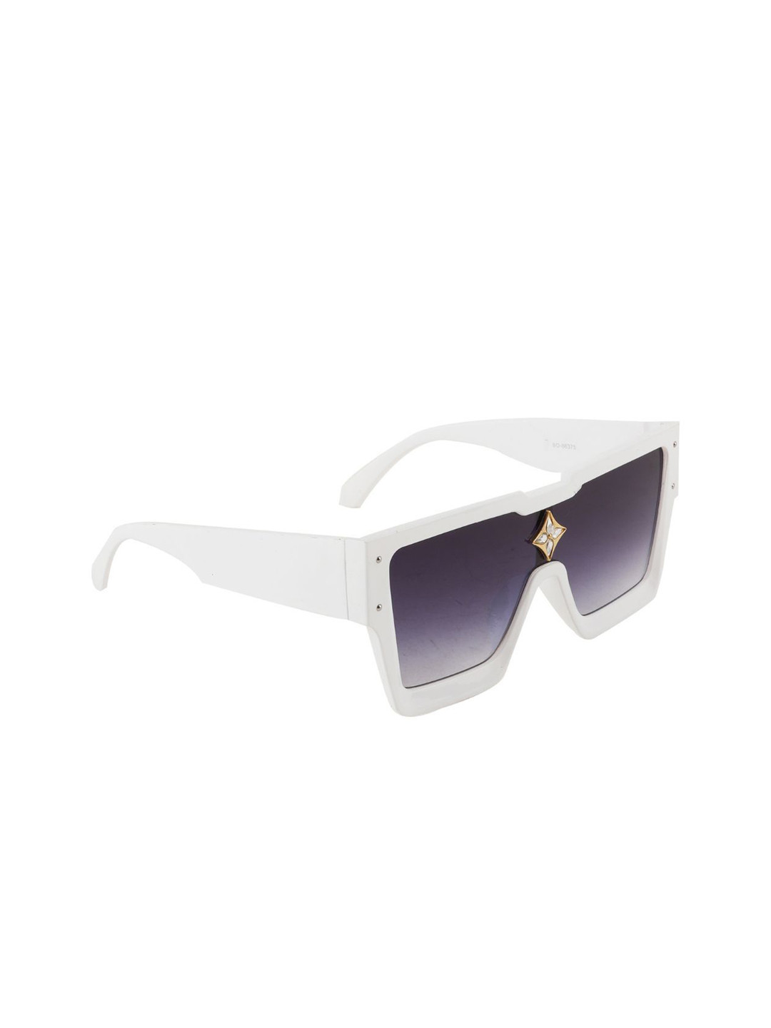 BAYBERRY Unisex UV Protected Lens Square Sunglasses DGN 1113 White