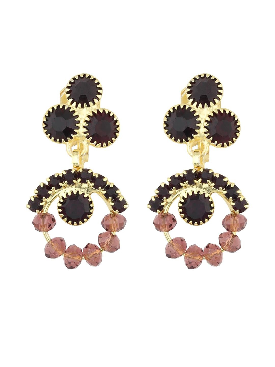 Ear Cuffs without Piercing Timeless and Classic Cuff Earrings for Women (G1020s) (Purple)