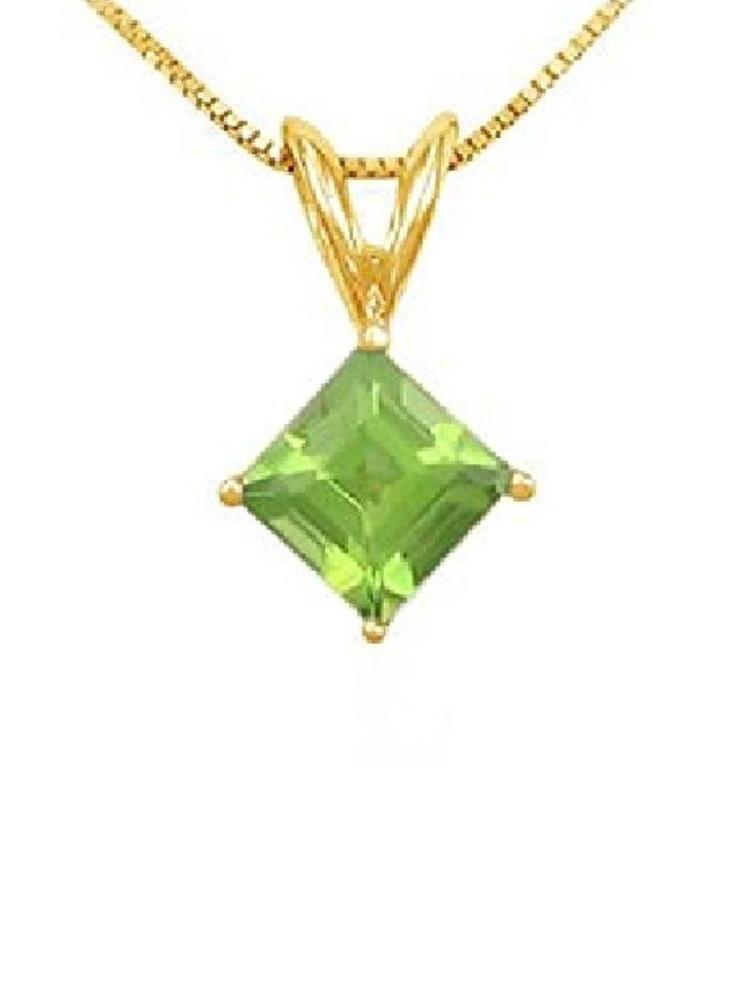 GenZcomplex Adults Unisex Gold-Plated Diamond Shaped Pendants