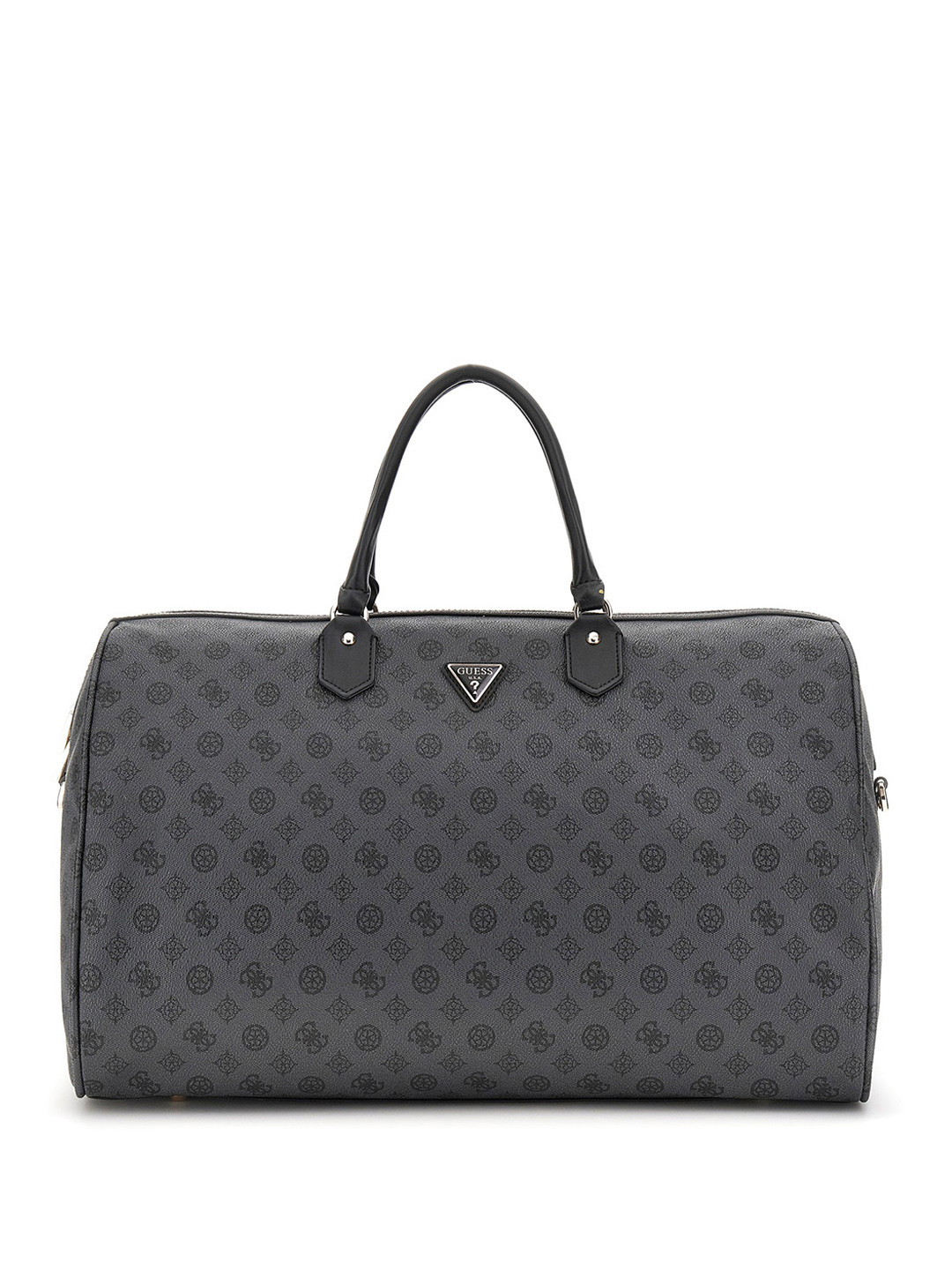 GUESS Women Geometric Baguette Cut Work Handheld Bag