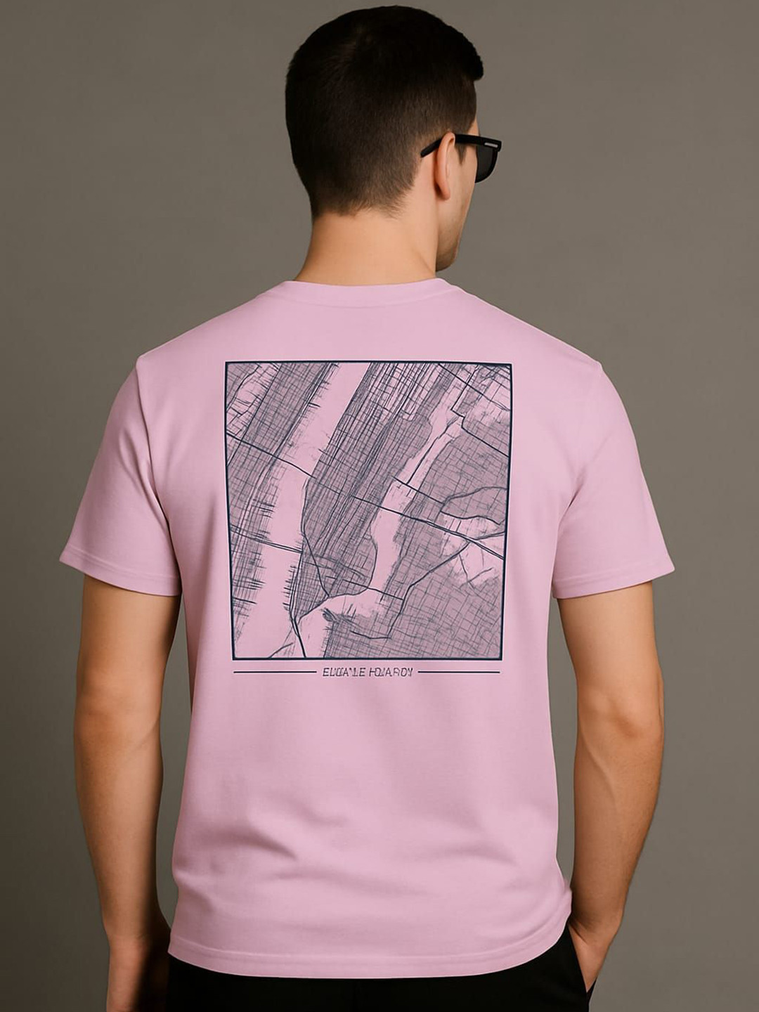 Austin wood Graphic Printed Round Neck T-shirt