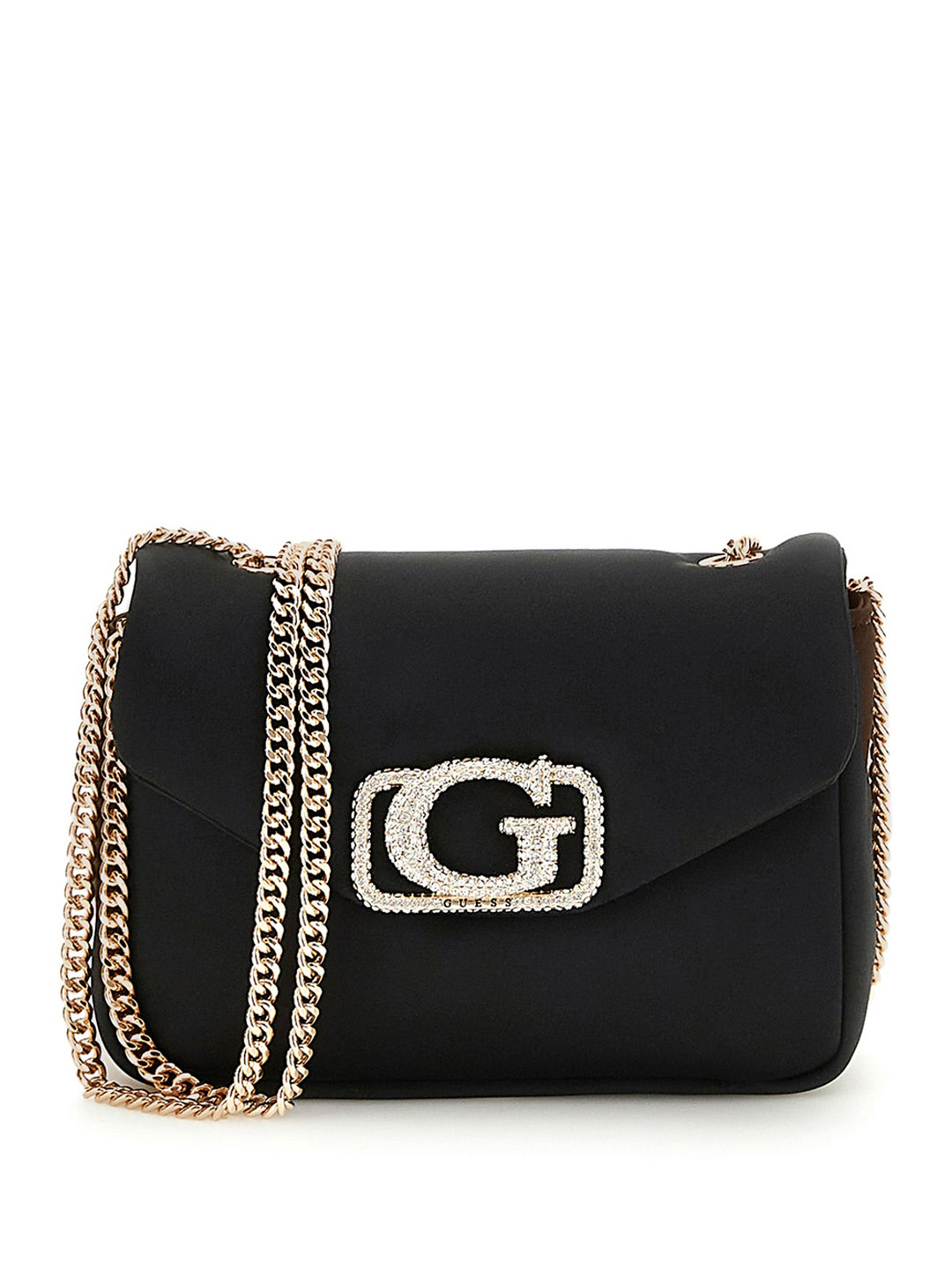 GUESS Solid Structured Sling Bag