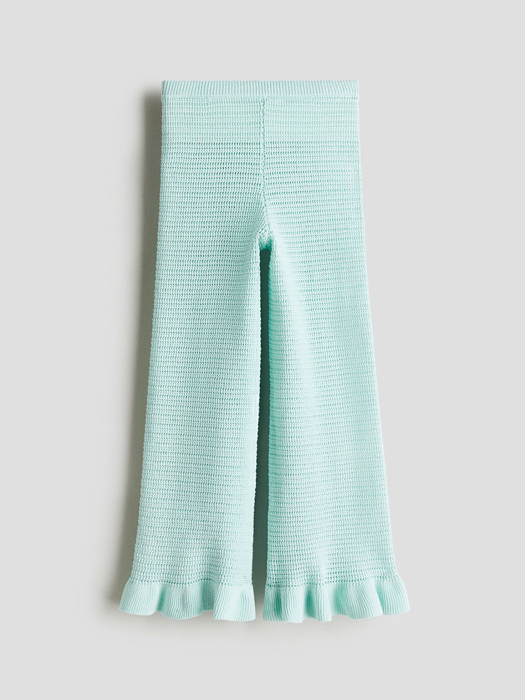 H&M Flared Cotton-Knit Leggings