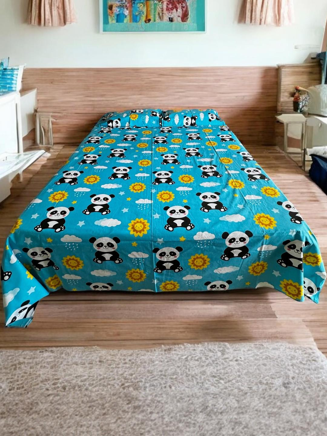 Wee Hours Blue Bedsheets