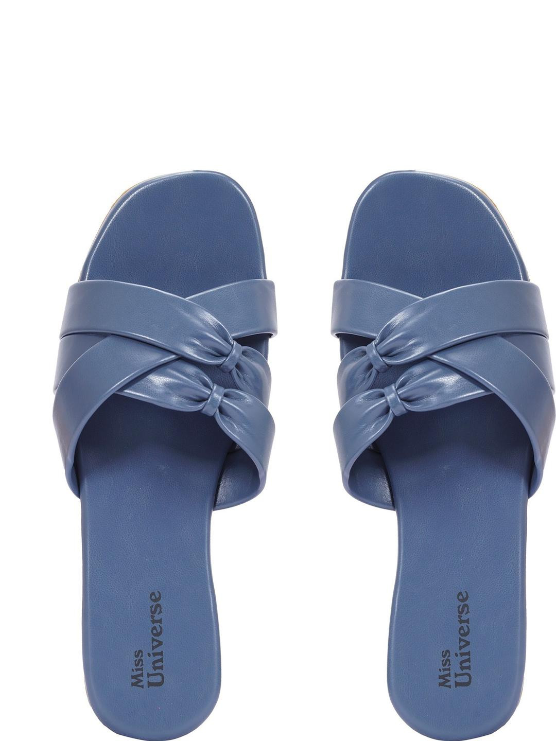 Miss Universe Women Blue Sandals