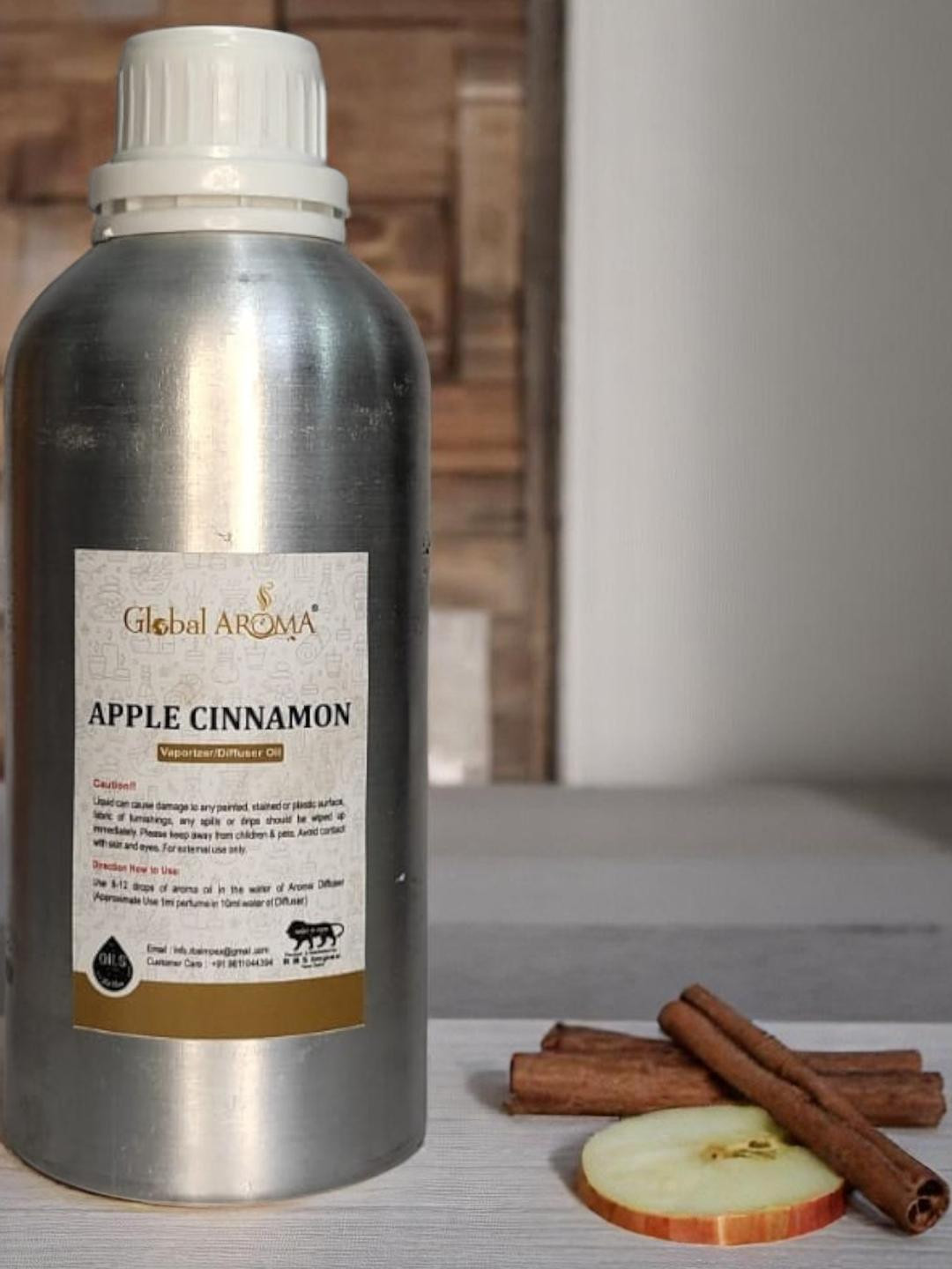 GLOBAL AROMA Grey Apple Cinnamon Diffuser Oil 250ML