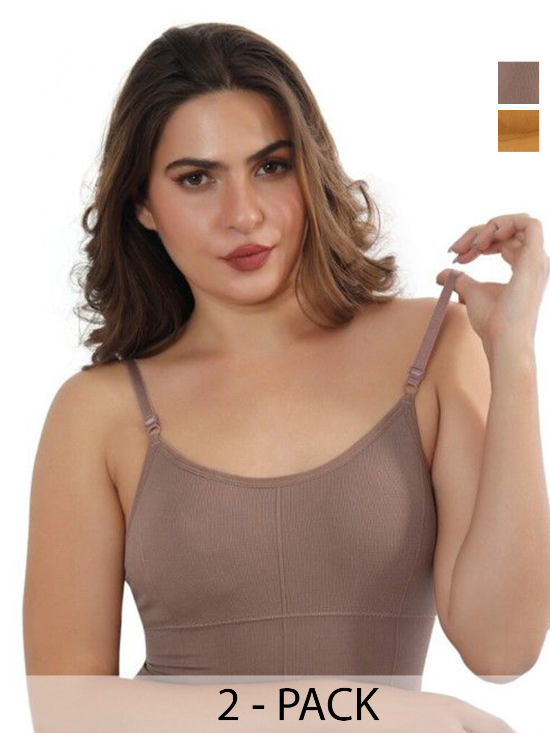 Moda Rapido Pack Of 2 Full Coverage Lightly Padded Everyday Bra