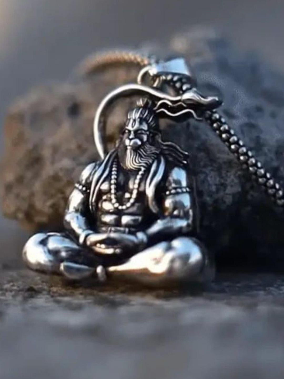 J.S ENTERPRISES Contemporary Temple Pendants with Chains