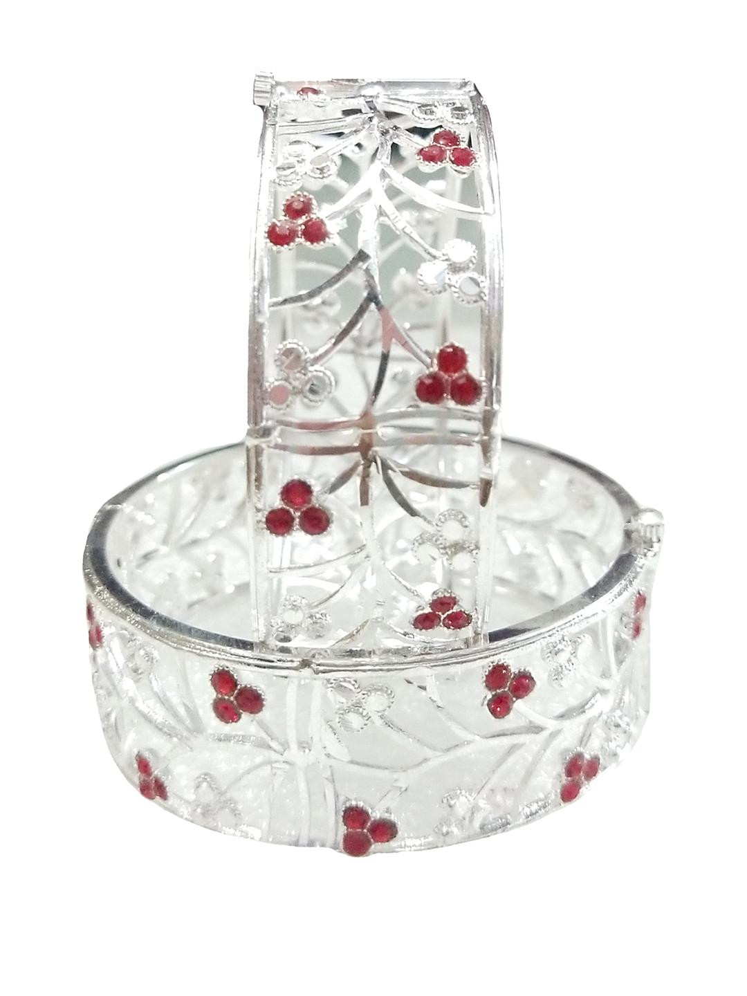 Balaji Silver-Plated Copper Bangle