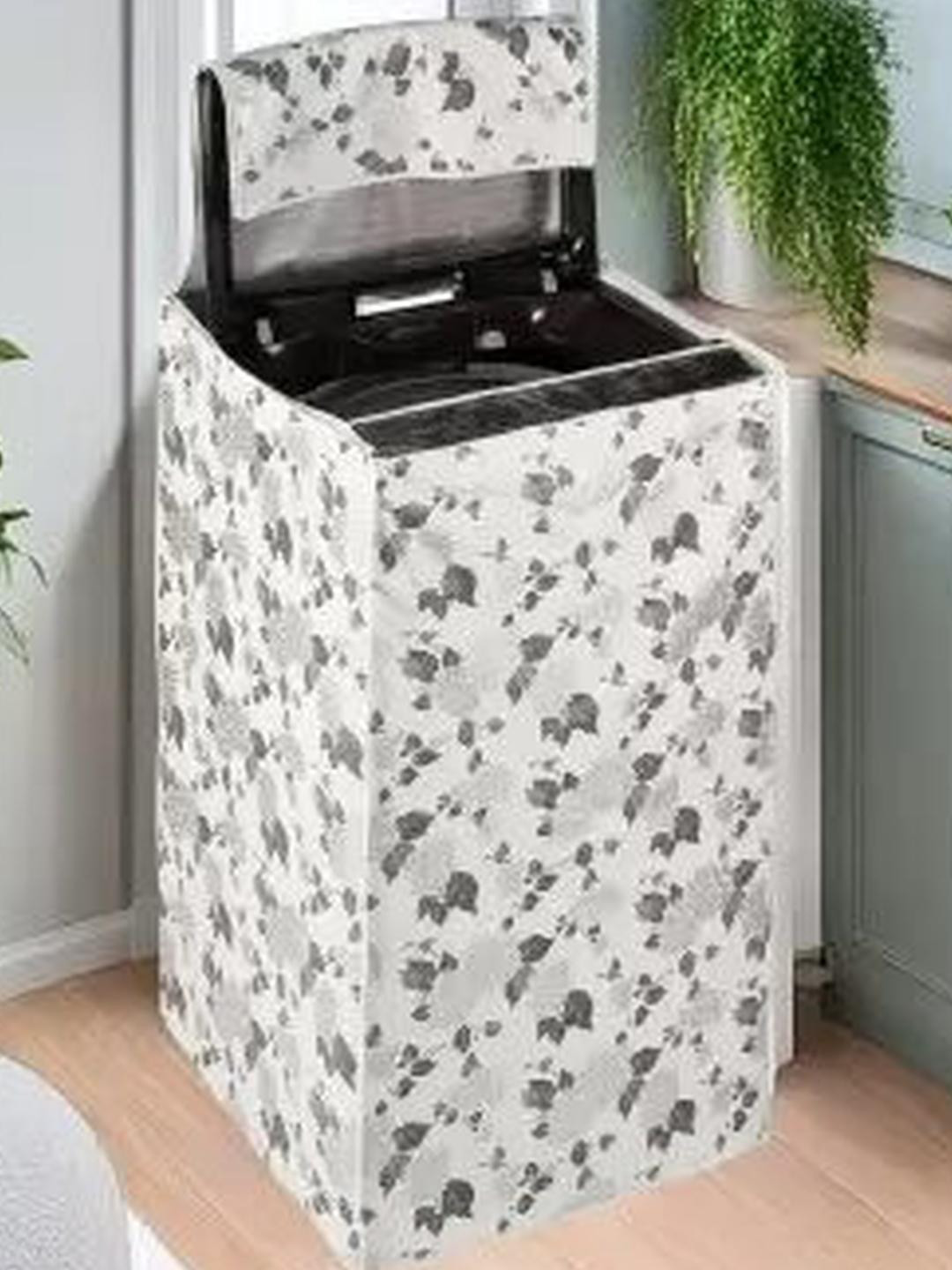 AMPEREUS Grey Top Loading Washing Machine Cover