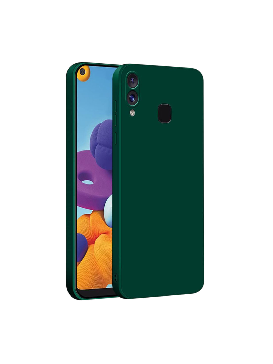 LIRAMARK Unisex Samsung Galaxy A20 Impact Resistant Shockproof Back Case