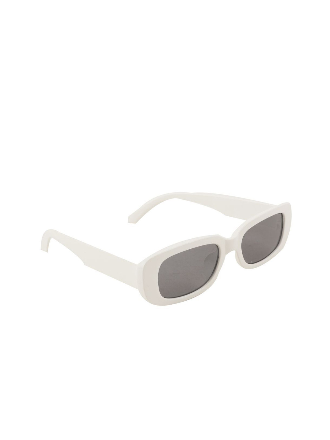 BAYBERRY Unisex White Wayfarer Sunglasses with UV Protected Lens DGN 1132