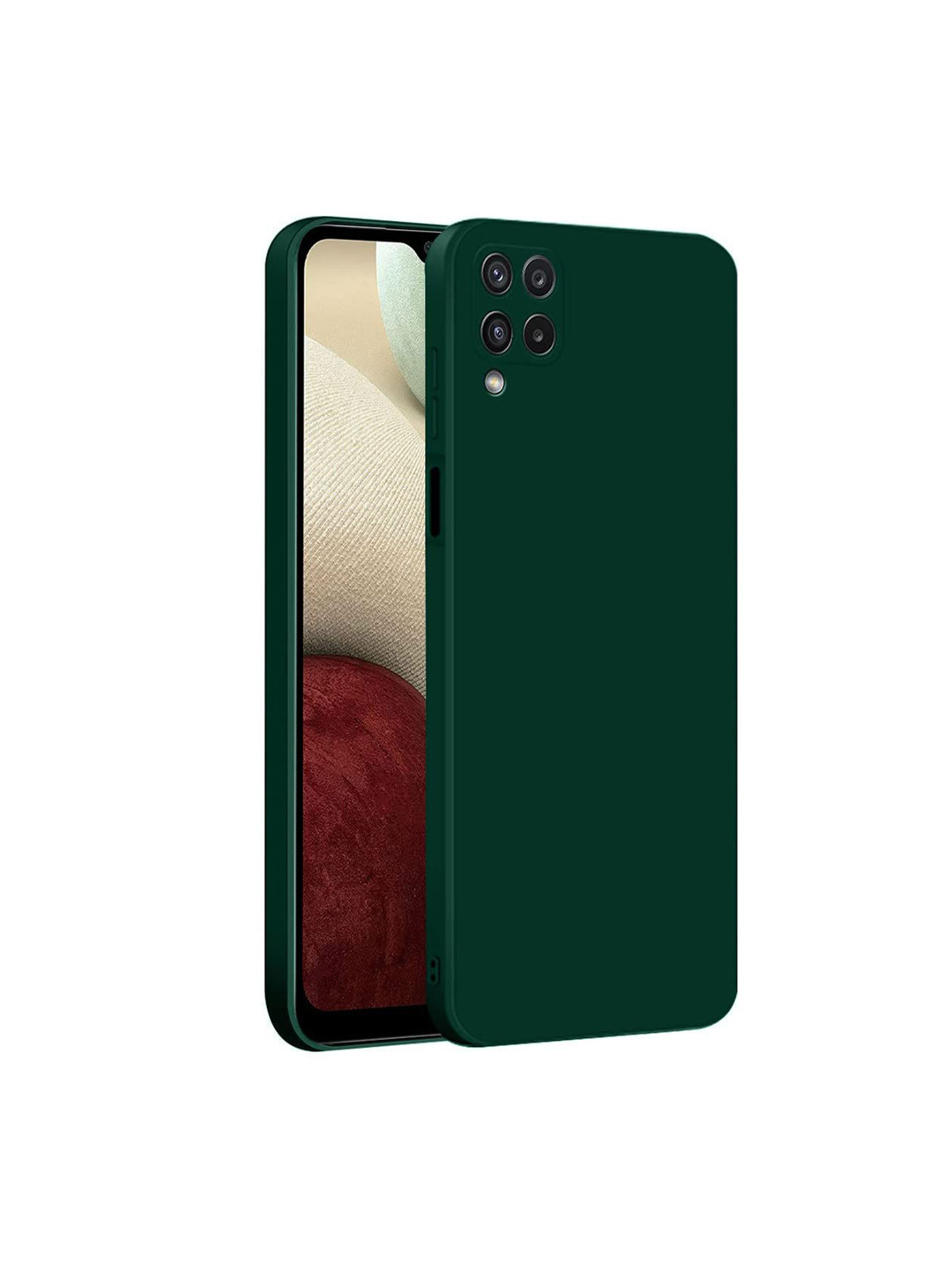 LIRAMARK Unisex Samsung Galaxy A12 & M12 Impact Resistant Shockproof Back Case