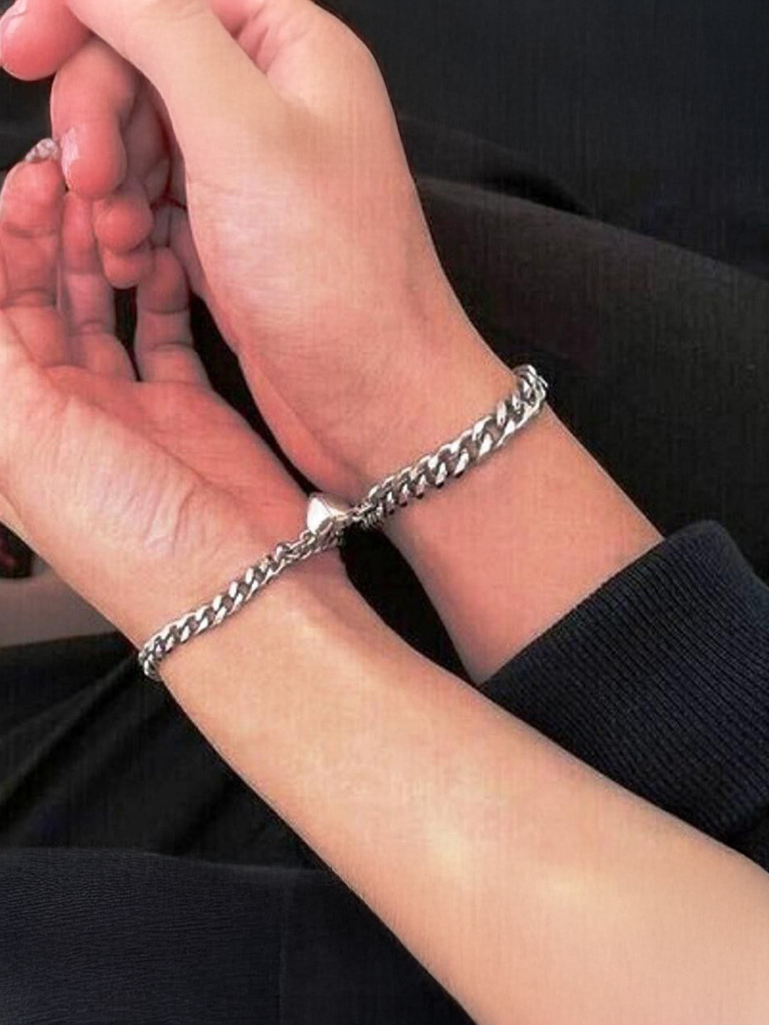 Ringzinnie Unisex Lobster Closure 2 Link Bracelet