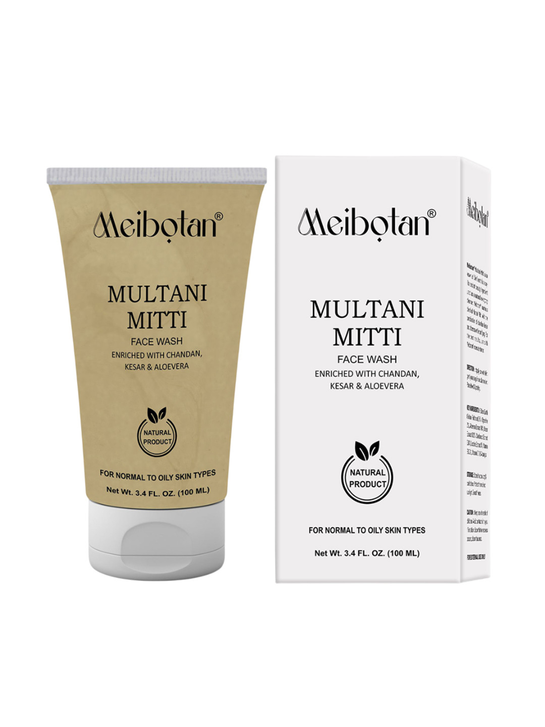 Meibotan Multani Mitti Face Wash- 100 ml