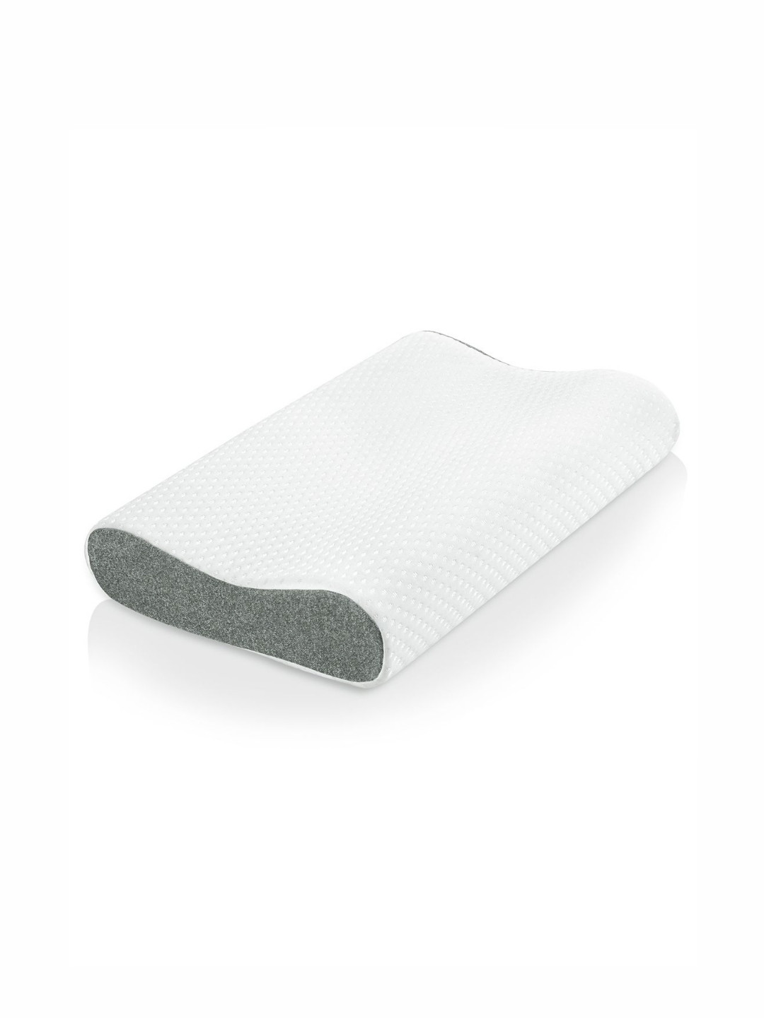 Aura White Memory Foam Filled Polycotton Therapedic Pillow