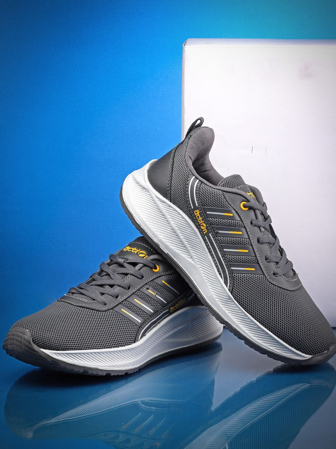 Action Swift Men Running Non-Marking Shoes