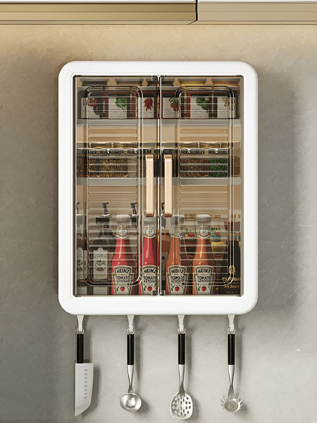 Myntra Elegant Homes White Plastic Easy to Clean Container