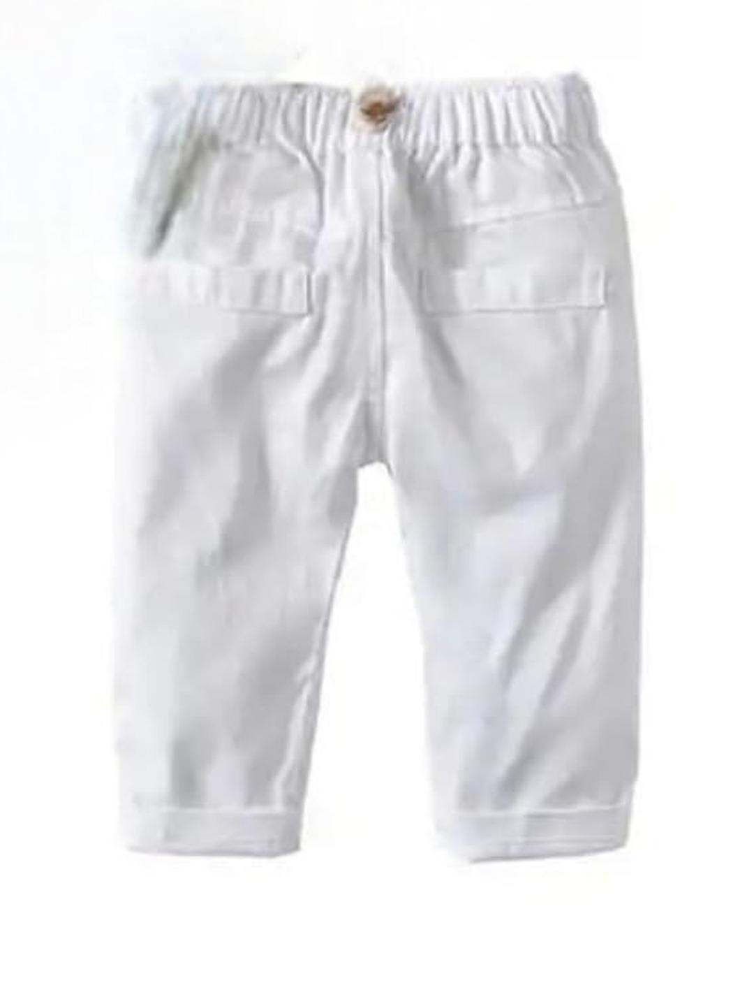 funwood gamesUnisex White Trousers