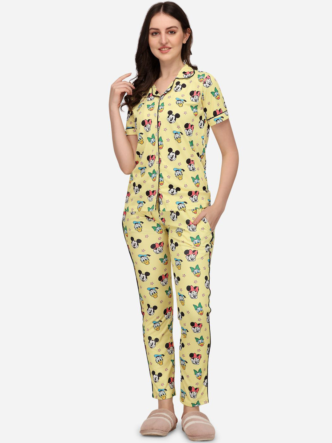 HEERALI FASHION Women Printed Night suit