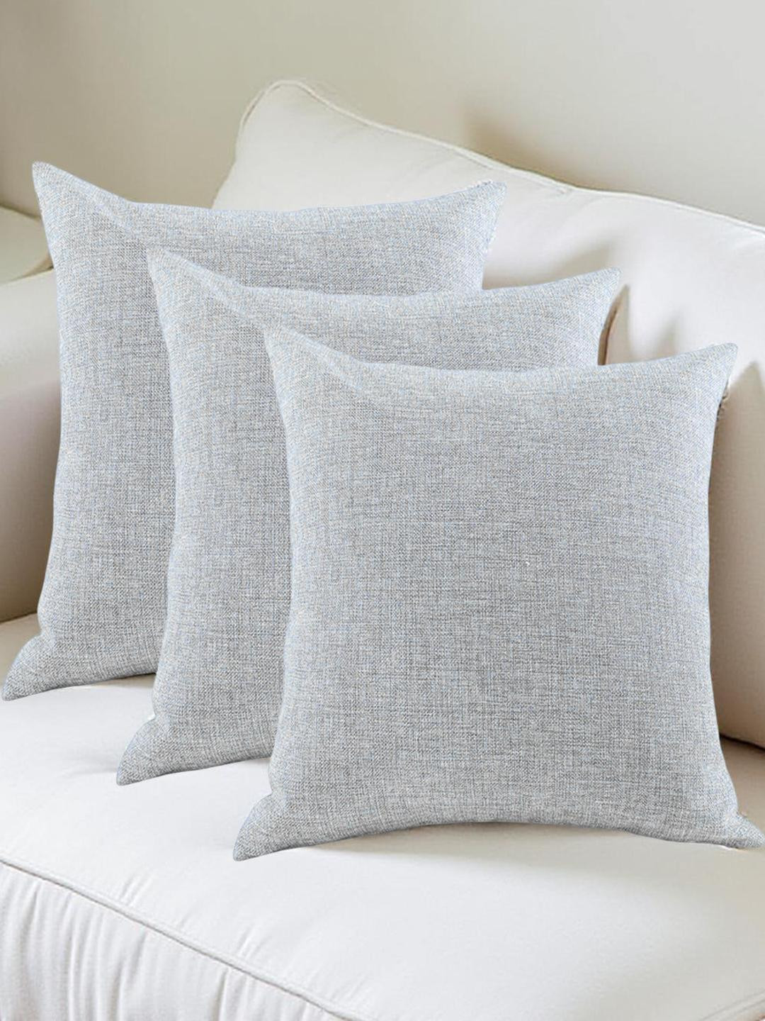 IVAZA Unisex Grey Cushion Covers