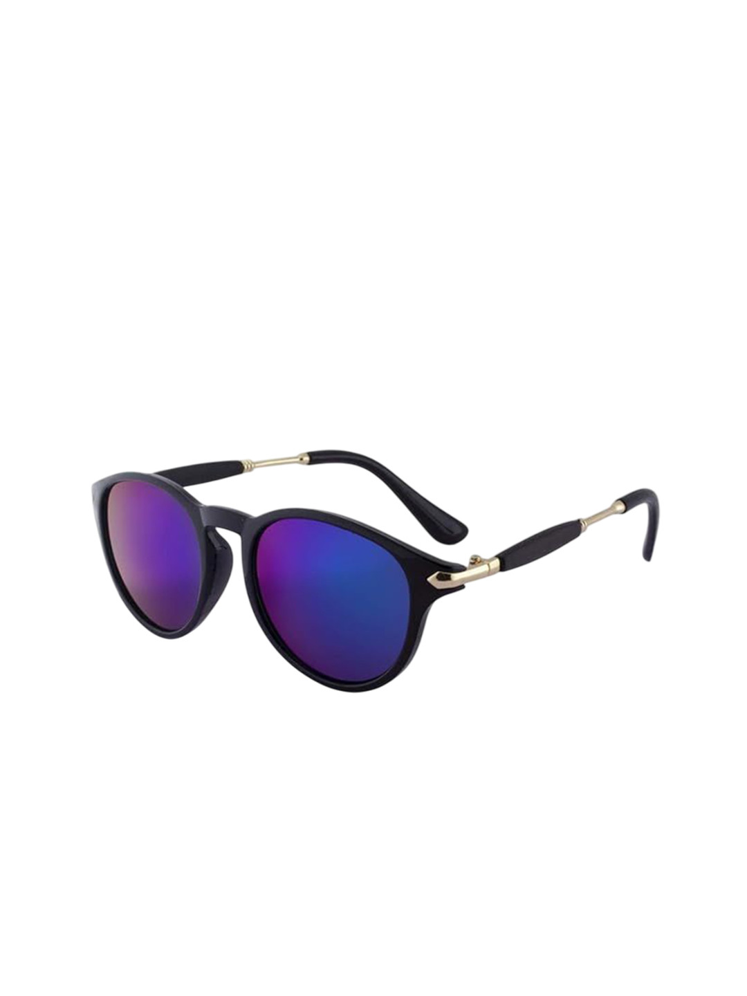AUGEN Unisex Round Sunglasses with UV Protected Lens SG-18-Purple