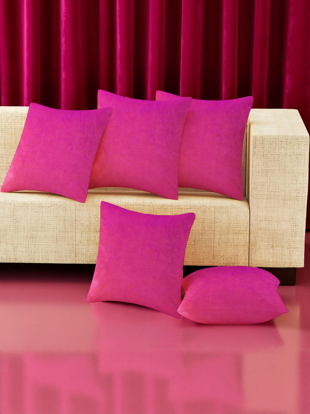 IVAZA Unisex Lavender Cushion Covers