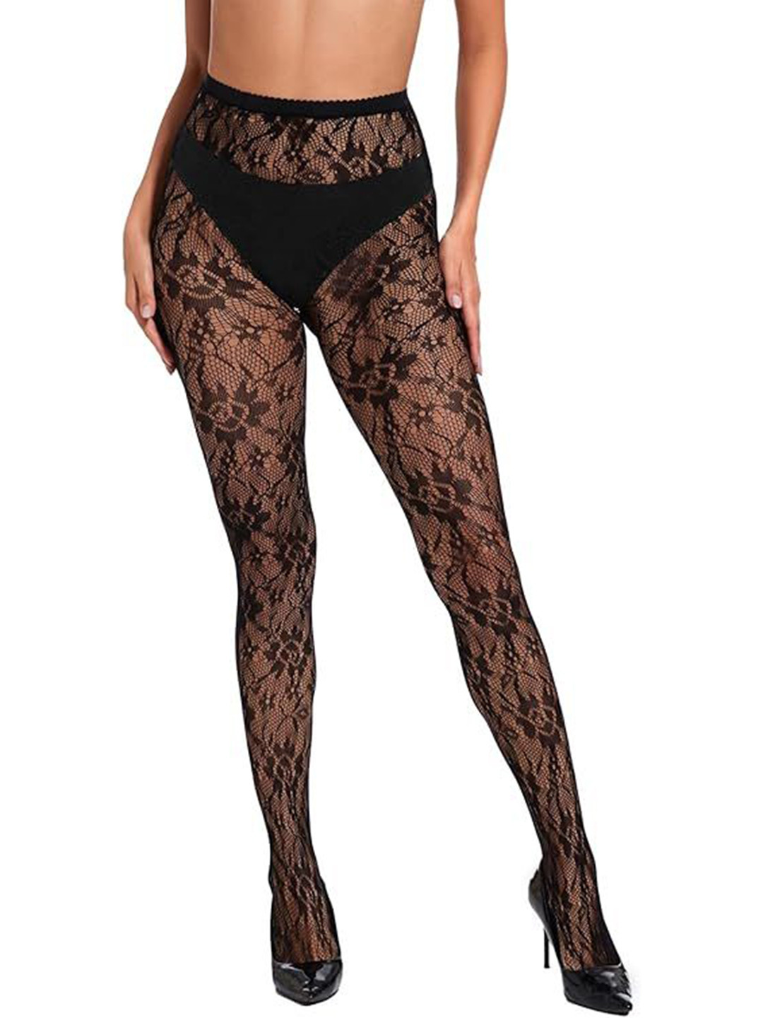 OGIMI- Ohh Give me Rhinestone Pantyhose Stockings