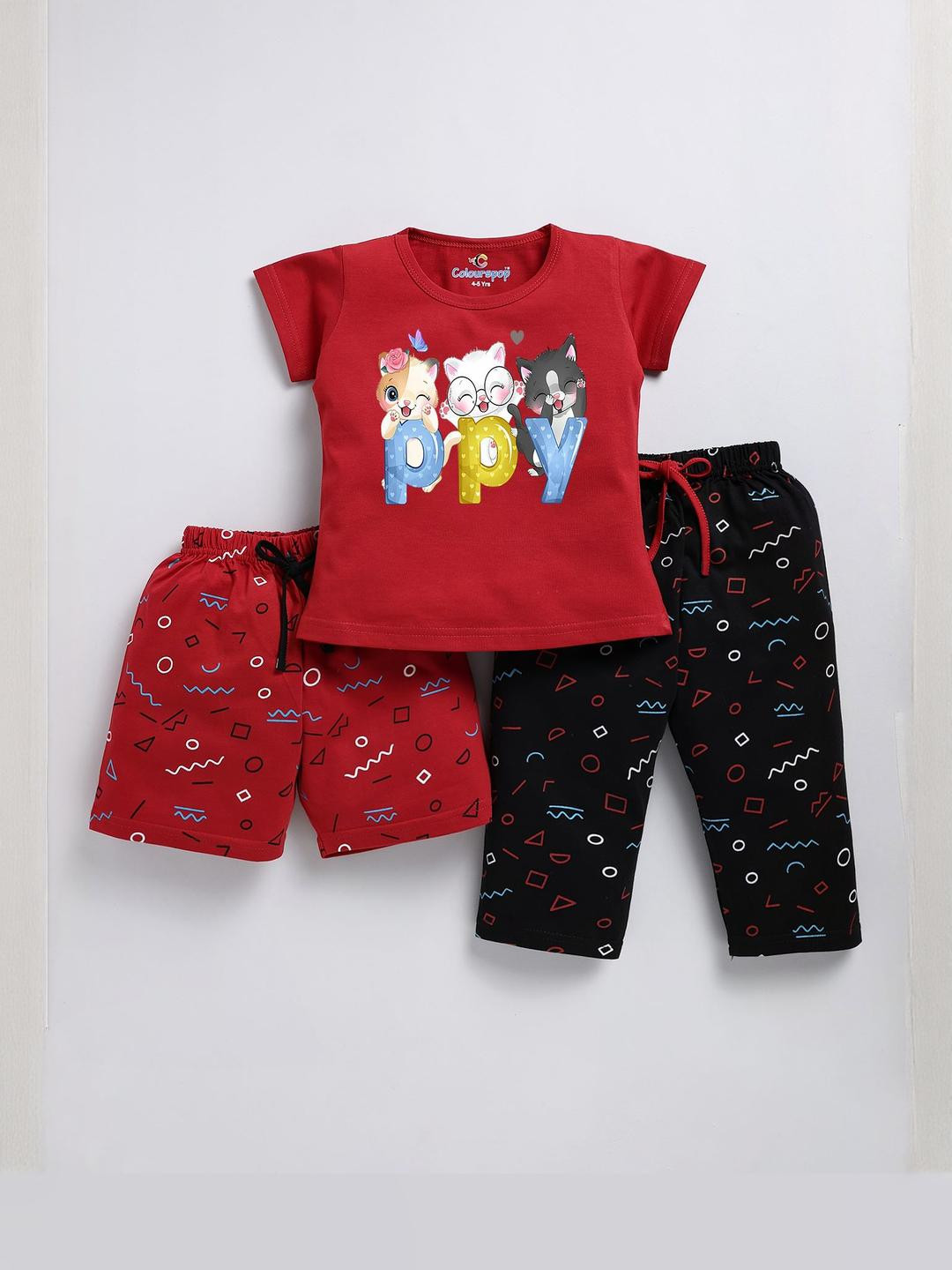 Colourspop Girls Rust Clothing Set