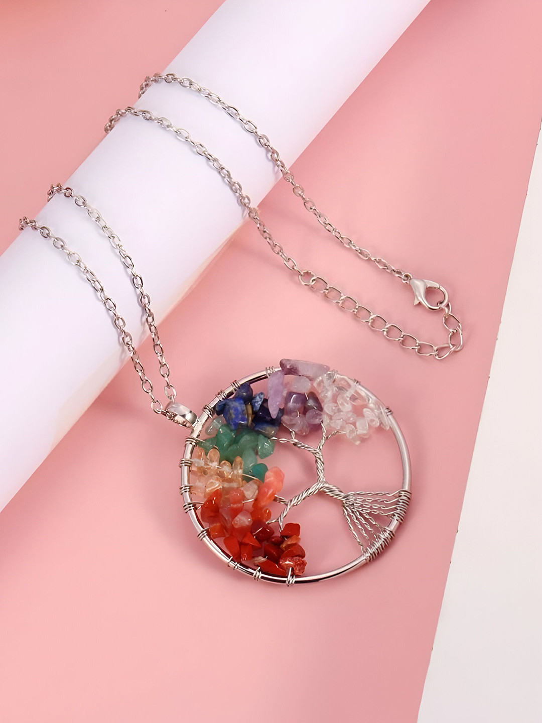 J.S ENTERPRISES Unisex Circular Regular Pendants