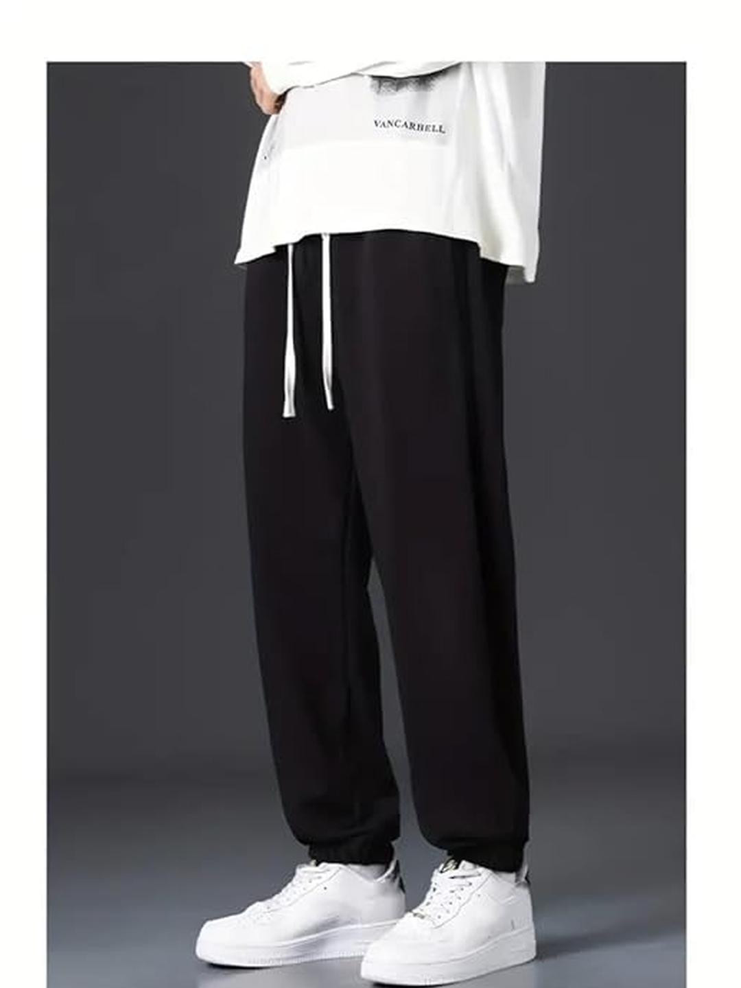 Imsa Moda Men Black Joggers