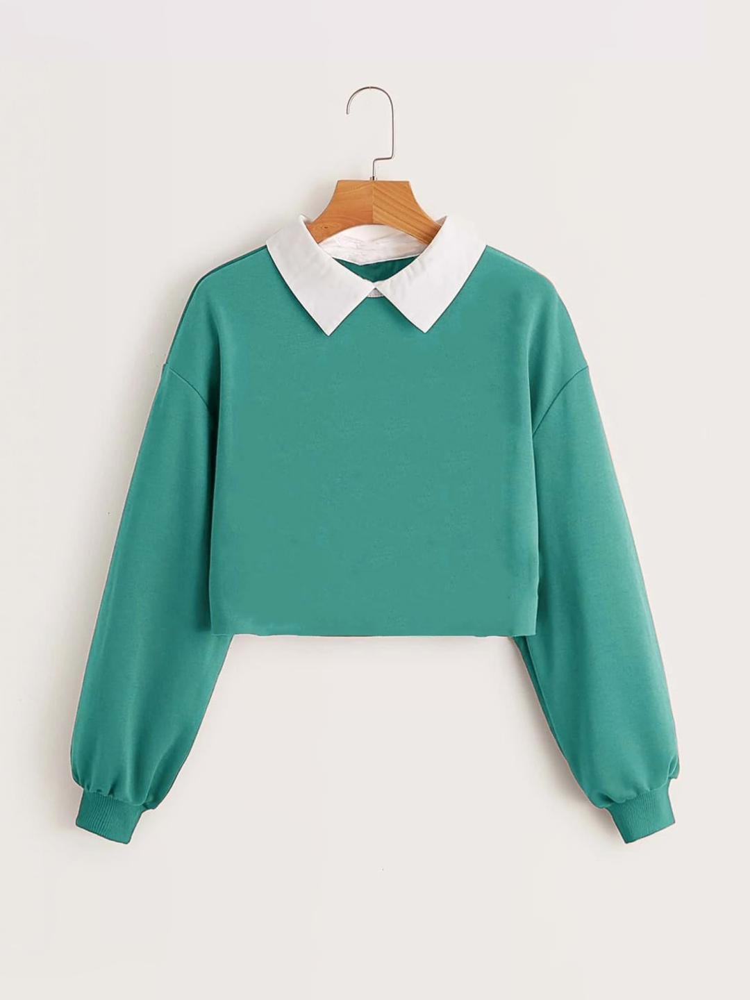RAMADHUTA Girls Teal Tshirts