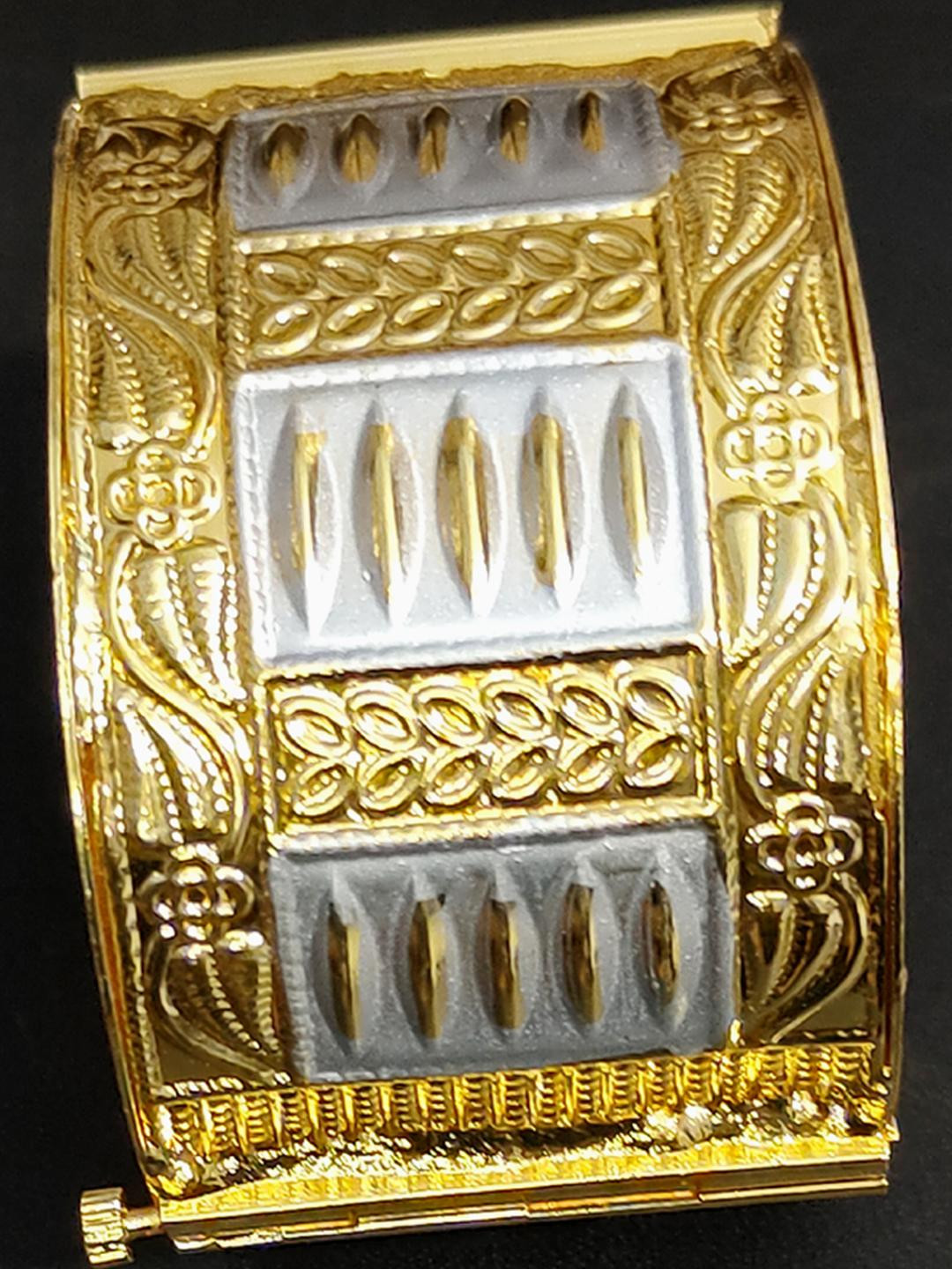 Balaji Gold Assamese Gold-Plated Traditional Bangle