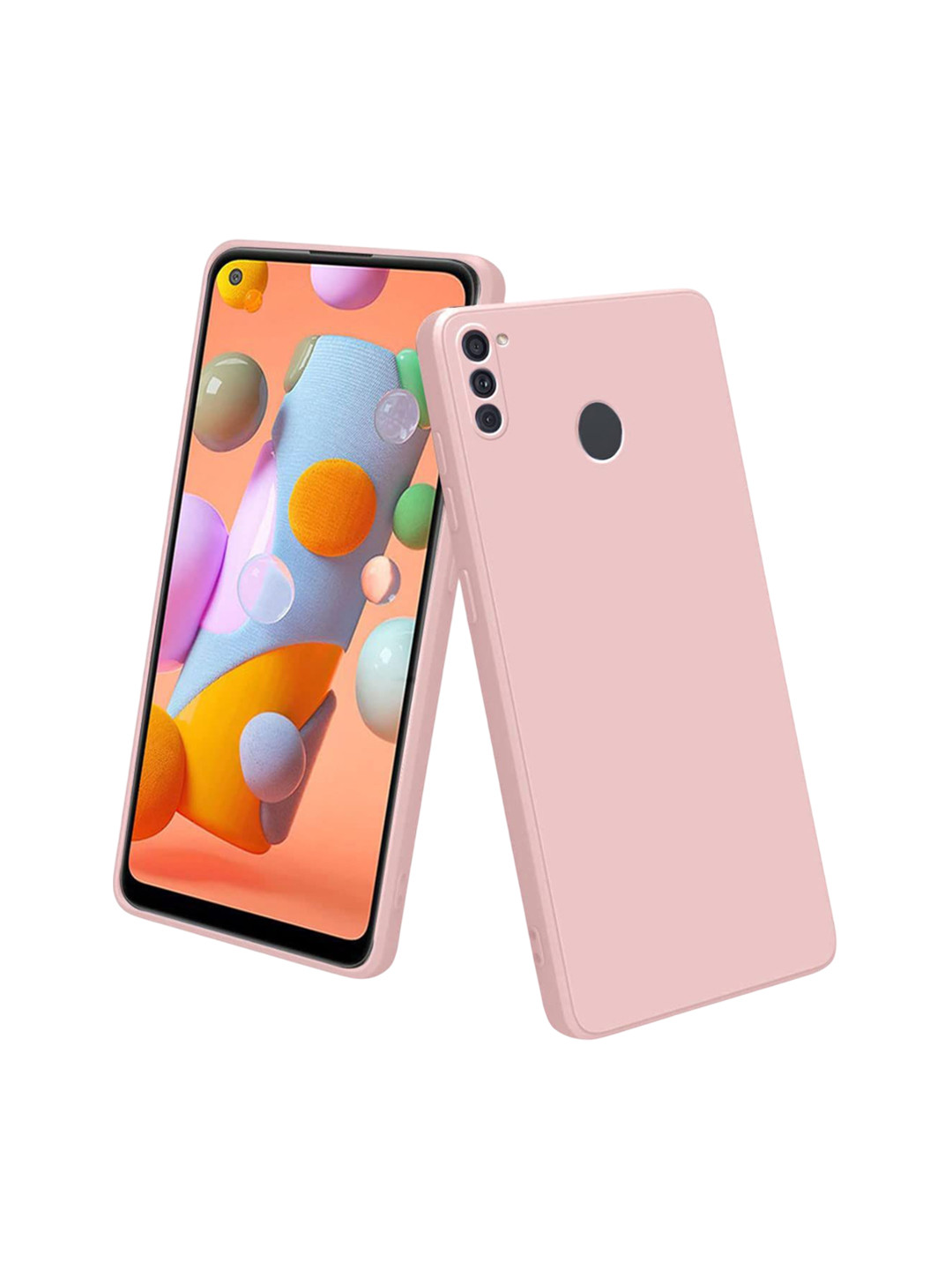 LIRAMARK Unisex Samsung Galaxy A11 & Galaxy M11 Impact Resistant Shockproof Back Case