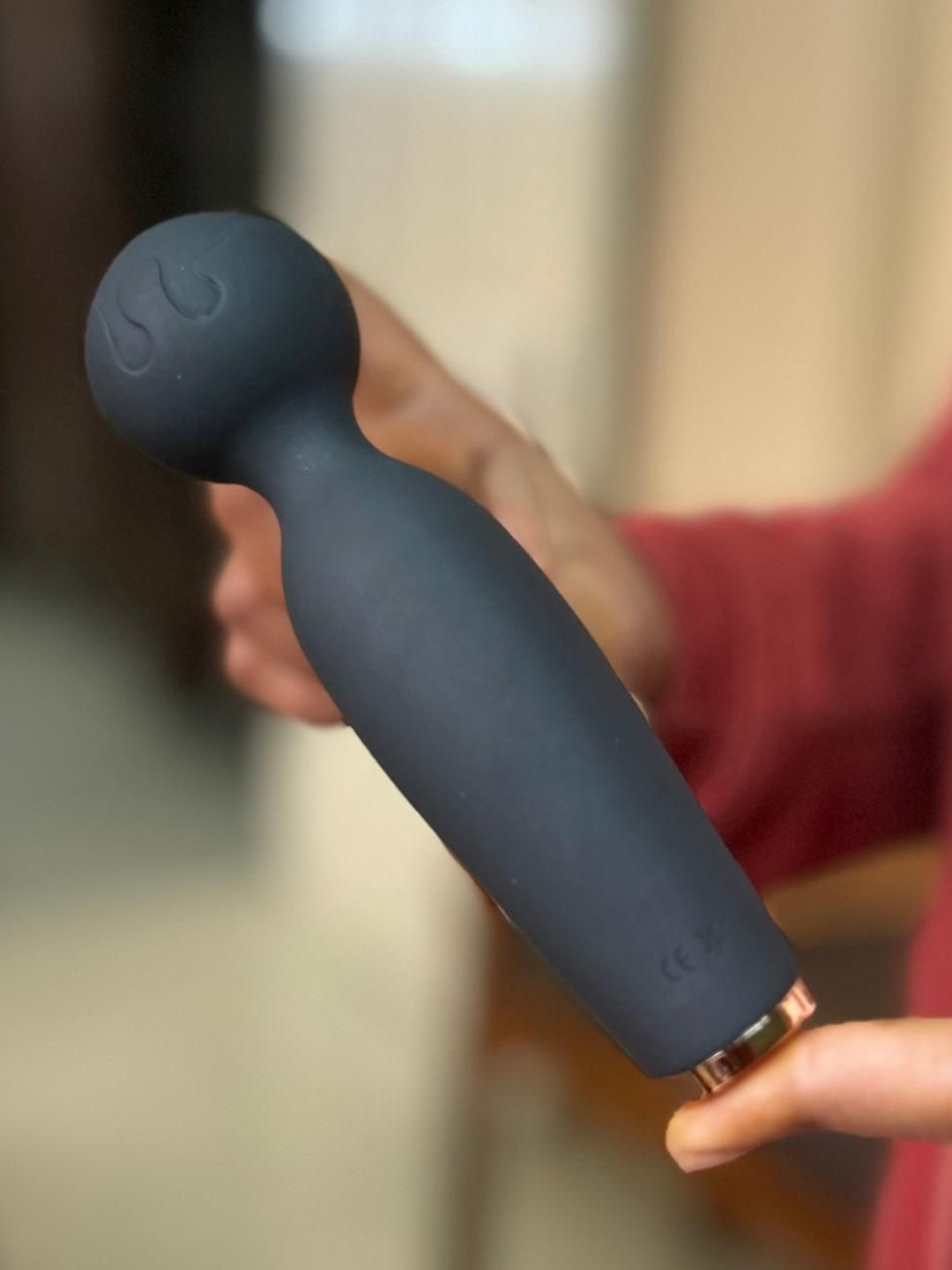 BEYOND TOUCH Sizzle Pop Personal Massager with Compact, Quiet & Skin-Friendly Wand Design