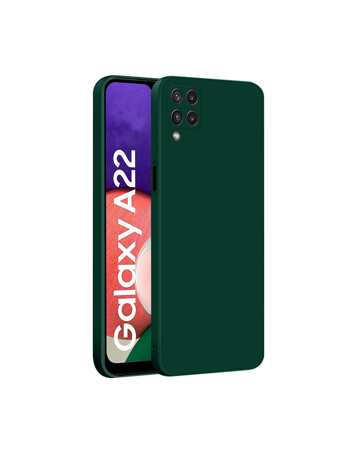LIRAMARK Unisex Samsung Galaxy A22 4G Impact Resistant Shockproof Back Case