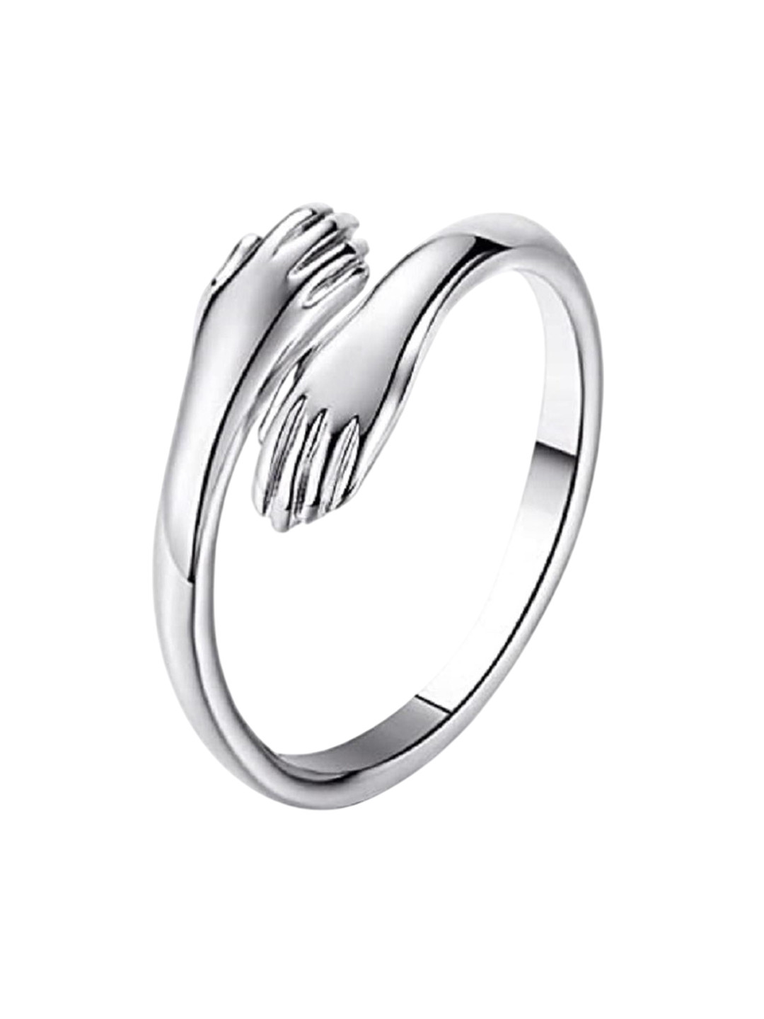 Ringzinnie Set Of 2 Hug Shape Finger Rings
